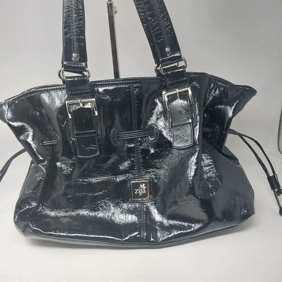 ZIJA BAG. BLACK. SHOULDER BAG. - Picture 16 of 16